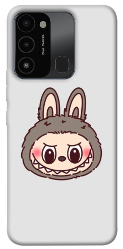Чехол itsPrint Labubu grey для TECNO Spark 8C