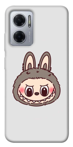 Чехол itsPrint Labubu grey для Xiaomi Redmi Note 11E