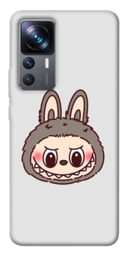 Чехол itsPrint Labubu grey для Xiaomi 12T / 12T Pro