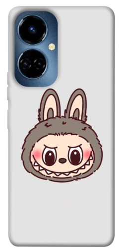 Чехол itsPrint Labubu grey для TECNO Camon 19 (CI6n) / 19 Pro (CI8n)