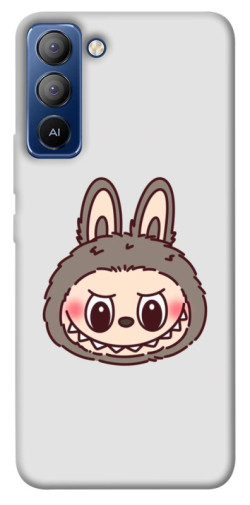 Чехол itsPrint Labubu grey для TECNO Pop 5 LTE