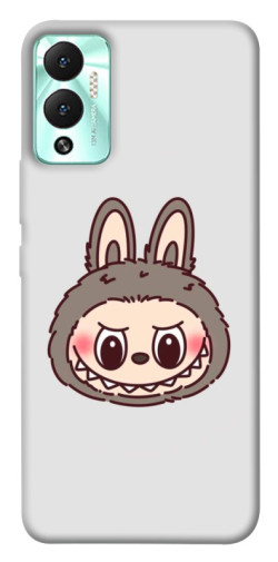 Чехол itsPrint Labubu grey для Infinix Hot 12 Play