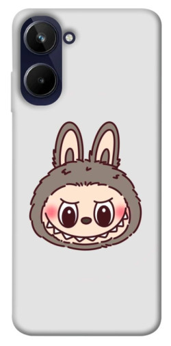 Чехол itsPrint Labubu grey для Realme 10 4G