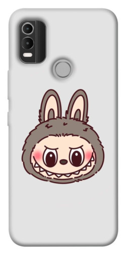 Чехол itsPrint Labubu grey для Nokia C21 Plus
