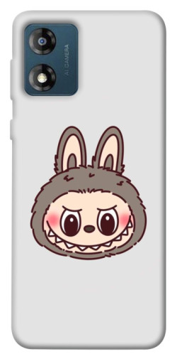 Чехол itsPrint Labubu grey для Motorola Moto E13