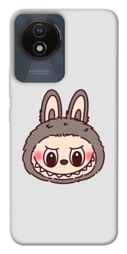 Чехол itsPrint Labubu grey для Vivo Y02