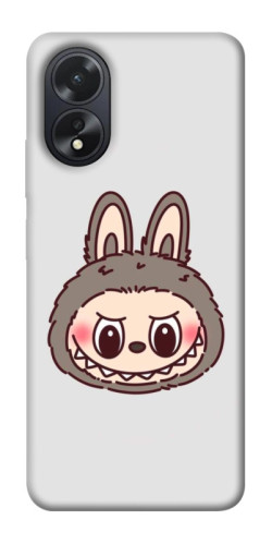 Чохол itsPrint Labubu grey для Oppo A38