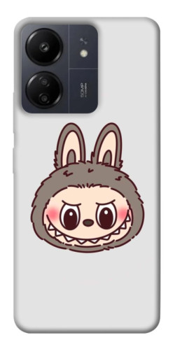 Чехол itsPrint Labubu grey для Xiaomi Redmi 13C