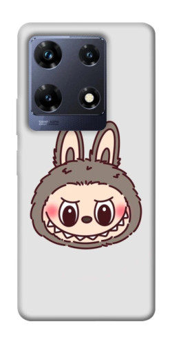 Чехол itsPrint Labubu grey для Infinix Note 30 Pro