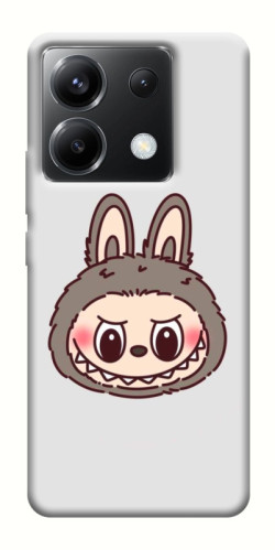 Чехол itsPrint Labubu grey для Xiaomi Poco X6