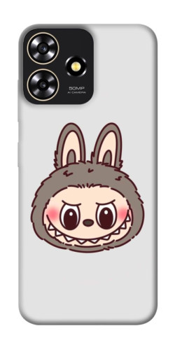 Чехол itsPrint Labubu grey для ZTE Blade A73 4G