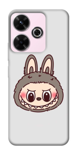 Чехол itsPrint Labubu grey для Xiaomi Redmi 13 4G / Poco M6 4G