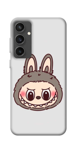 Чехол itsPrint Labubu grey для Samsung Galaxy S24 FE