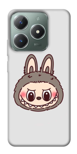 Чехол itsPrint Labubu grey для Realme C61 4G