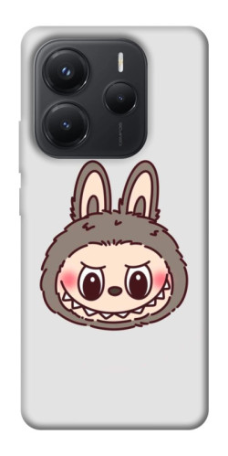 Чехол itsPrint Labubu grey для Xiaomi Redmi Note 14 5G