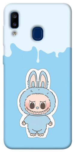 Чехол itsPrint Labubu blue для Samsung Galaxy A20 / A30