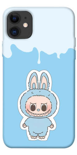 Чехол itsPrint Labubu blue для Apple iPhone 11 (6.1")