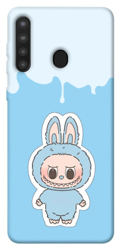 Чехол itsPrint Labubu blue для Samsung Galaxy A21