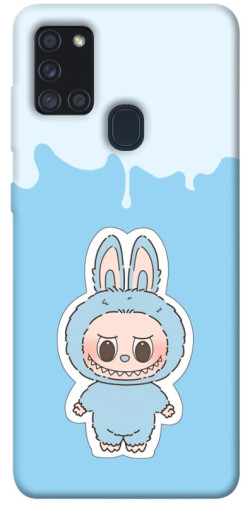 Чехол itsPrint Labubu blue для Samsung Galaxy A21s