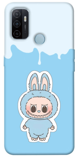 Чехол itsPrint Labubu blue для Oppo A53 / A32 / A33