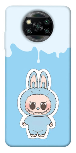Чехол itsPrint Labubu blue для Xiaomi Poco X3 NFC / Poco X3 Pro