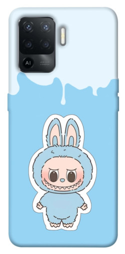 Чехол itsPrint Labubu blue для Oppo Reno 5 Lite