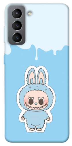 Чехол itsPrint Labubu blue для Samsung Galaxy S21 FE