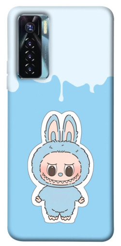 Чехол itsPrint Labubu blue для TECNO Camon 17 Pro