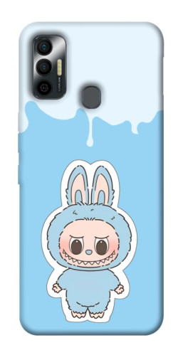 Чехол itsPrint Labubu blue для TECNO Spark 7