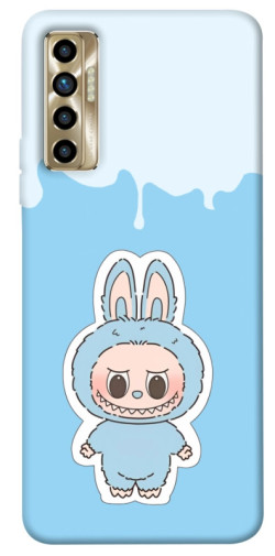 Чохол itsPrint Labubu blue для TECNO Camon 17P