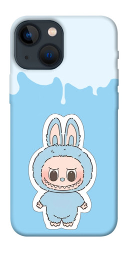 Чехол itsPrint Labubu blue для Apple iPhone 13 mini (5.4")