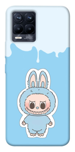 Чехол itsPrint Labubu blue для Realme 8