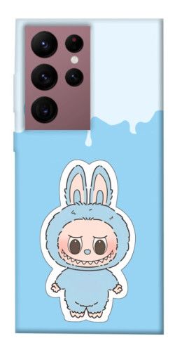 Чехол itsPrint Labubu blue для Samsung Galaxy S22 Ultra