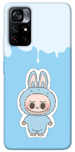 Чехол itsPrint Labubu blue для Xiaomi Poco M4 Pro 5G