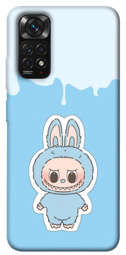 Чехол itsPrint Labubu blue для Xiaomi Redmi Note 11 (Global) / Note 11S