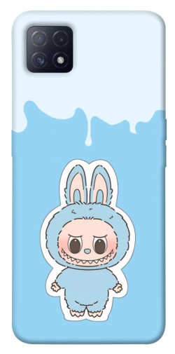 Чехол itsPrint Labubu blue для Oppo A72 5G / A73 5G