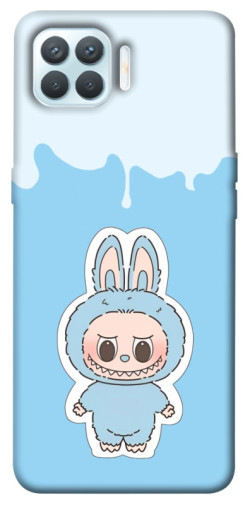 Чехол itsPrint Labubu blue для Oppo F17 Pro