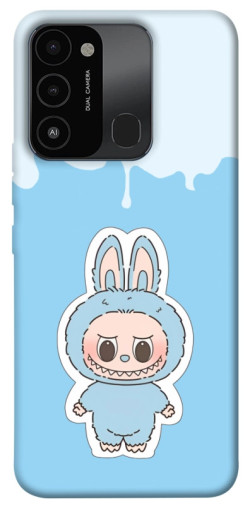 Чехол itsPrint Labubu blue для TECNO Spark 8C