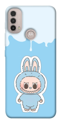 Чехол itsPrint Labubu blue для Motorola Moto E40