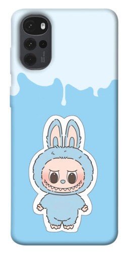 Чехол itsPrint Labubu blue для Motorola Moto G22