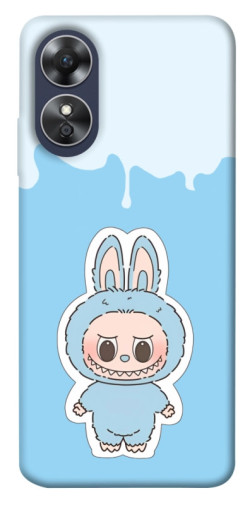 Чохол itsPrint Labubu blue для Oppo A17