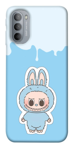 Чехол itsPrint Labubu blue для Motorola Moto G31