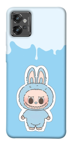 Чехол itsPrint Labubu blue для Motorola Moto G32