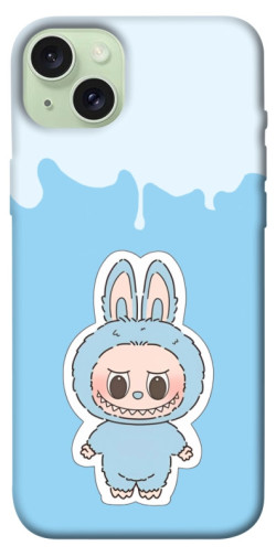 Чехол itsPrint Labubu blue для Apple iPhone 15 Plus (6.7")