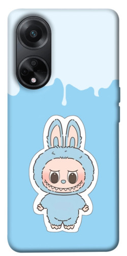 Чехол itsPrint Labubu blue для Oppo A58 4G