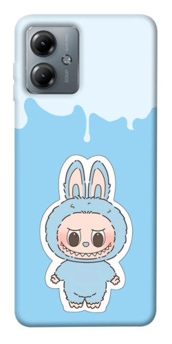 Чехол itsPrint Labubu blue для Motorola Moto G14