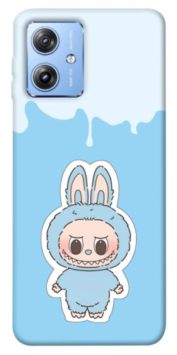 Чехол itsPrint Labubu blue для Motorola Moto G84