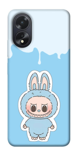Чохол itsPrint Labubu blue для Oppo A38