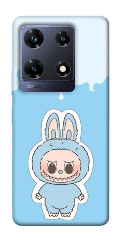 Чехол itsPrint Labubu blue для Infinix Note 30 Pro