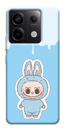 Чехол itsPrint Labubu blue для Xiaomi Redmi Note 13 Pro 4G
